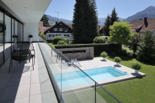 Ausblick Terrasse Obergeschoss Ausblick Terrasse Obergeschoss